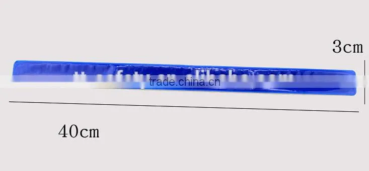 CE EN13356 promotion PVC reflective armband reflective slap wrap