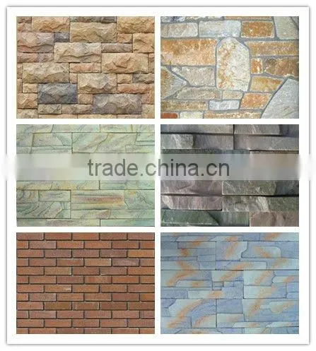 natural yellow slate cultural stones