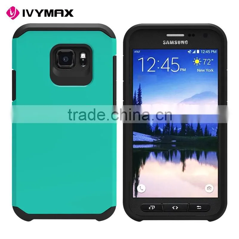 New products 2016 mobile phone case rubber hybrid double layer case for samsung S7 Active /G891