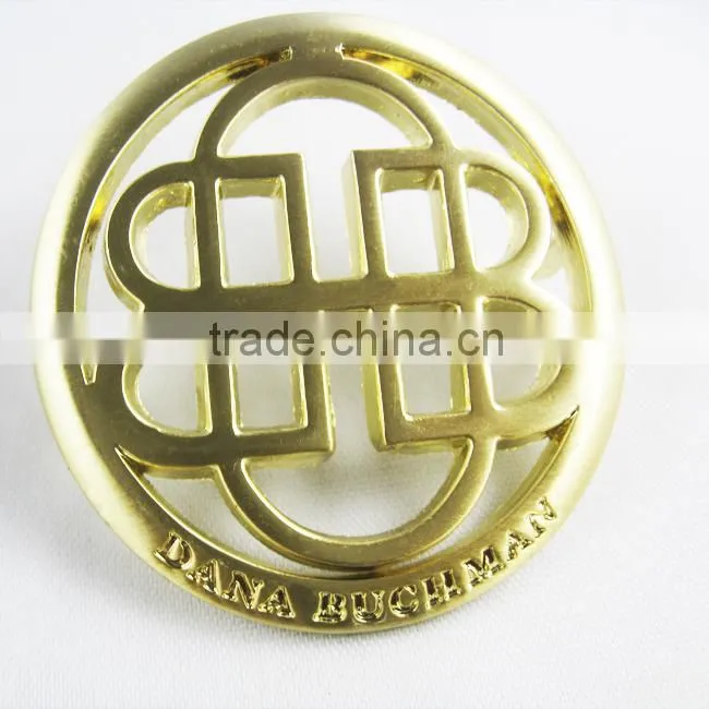 metal handbag nameplate