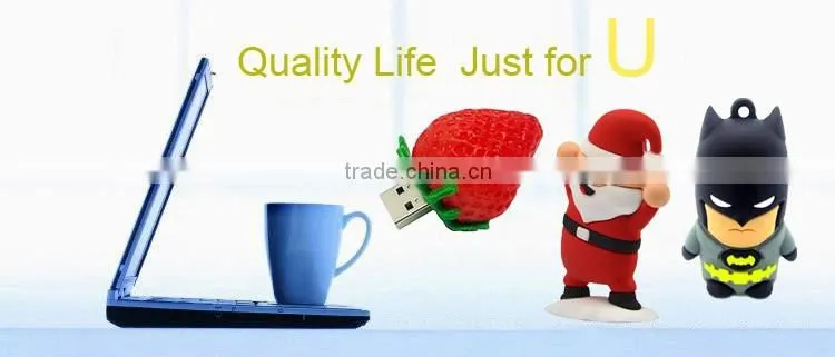 top quality custom plastic 4gb u disk
