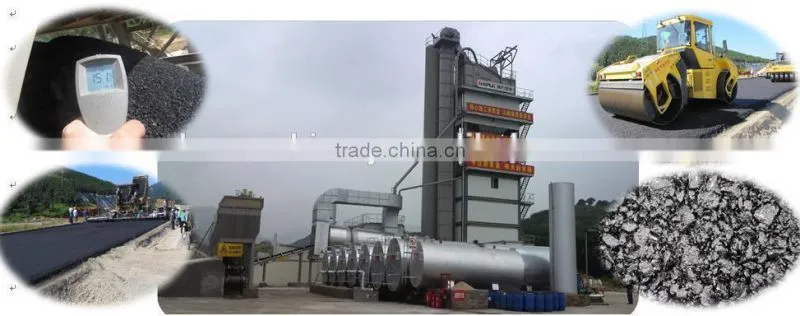 Batch asphalt mixing equipment