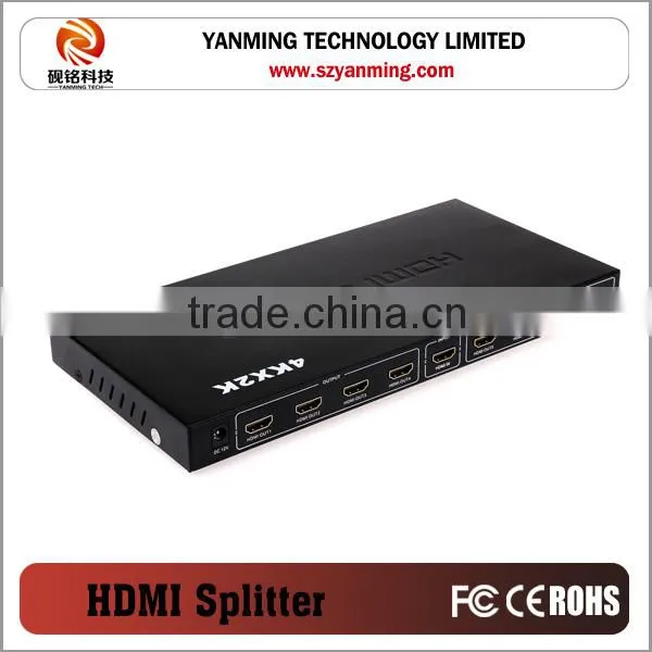 4k*2k supported Multi Ports 8 port HDMI Splitter 1.4a