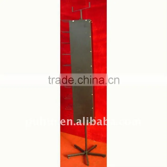 3 sides spinning metal magnet display fixture with quality gurantee