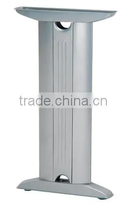 Steel table legs with threading hole for metal office desk