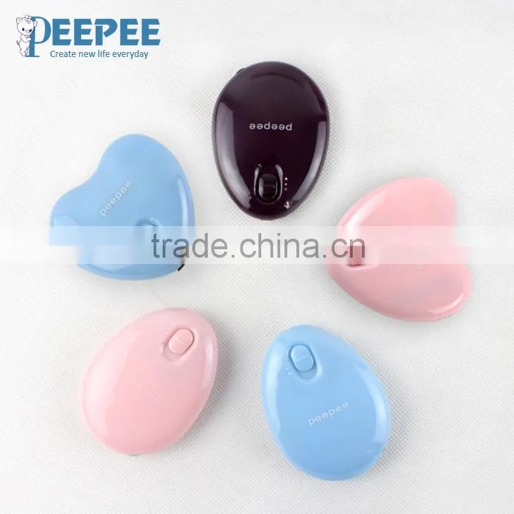 made in china beautiful 1800mah hand warmer with power bank of electrical