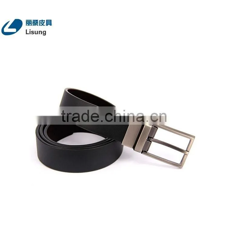 Fashion Brand Genuine Men's Leather Reversible Belt