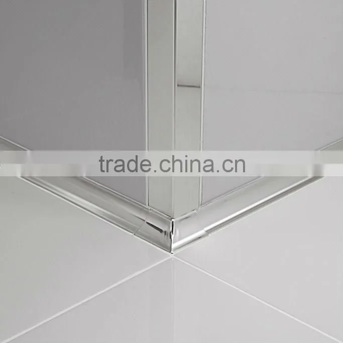 Corner for Stainless Steel Ceramic Tile Profile Brush Finish