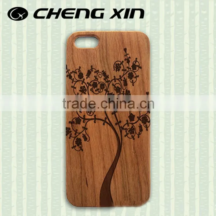 4.7 inch mobile phone wood cover case wooden phone shell for iphone 6