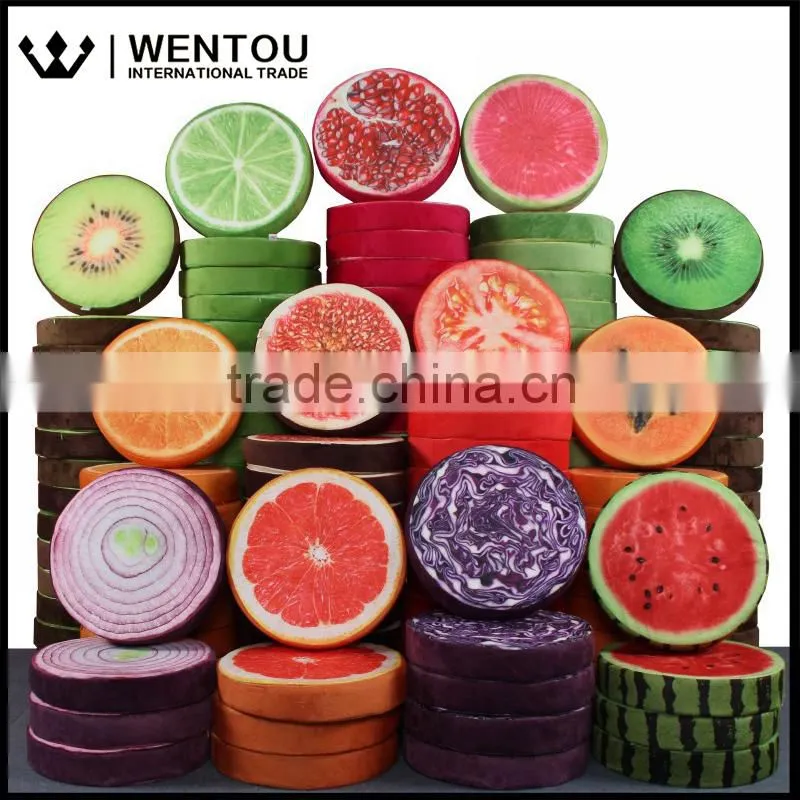Wholesale Personalized Fruit Pattern Cushion