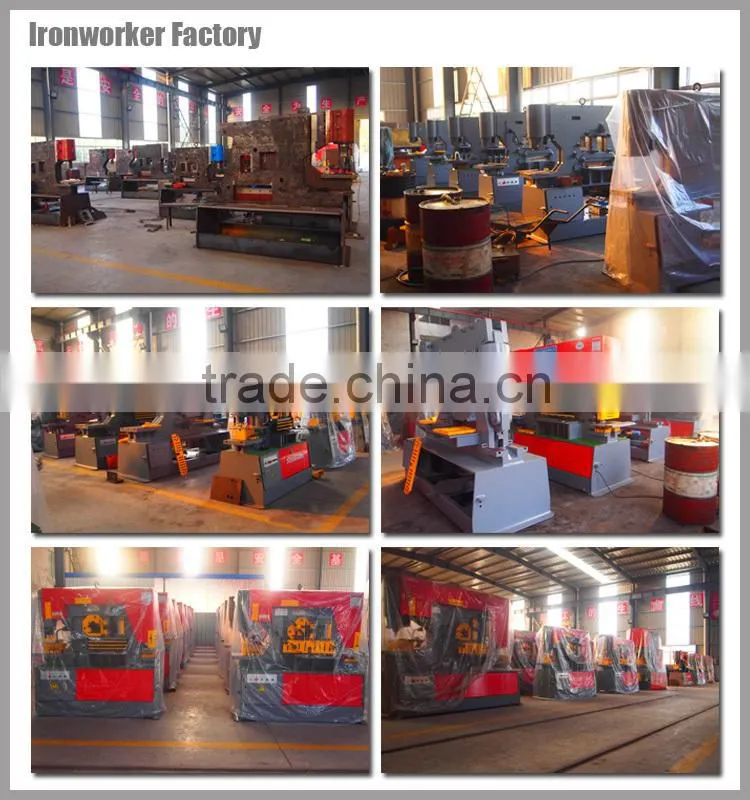 Q-35Y series hydraulic combinal punching ironworker machine