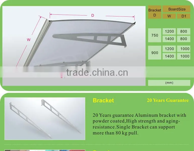 Aluminum awning parts and awning supports use aluminum awnings for sale