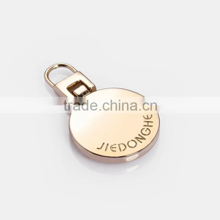 Rope slider puller zipper puller with logo elastic puller