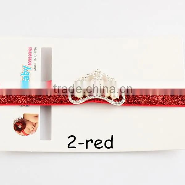cheap girls princess crown headband, beaded crown headbands