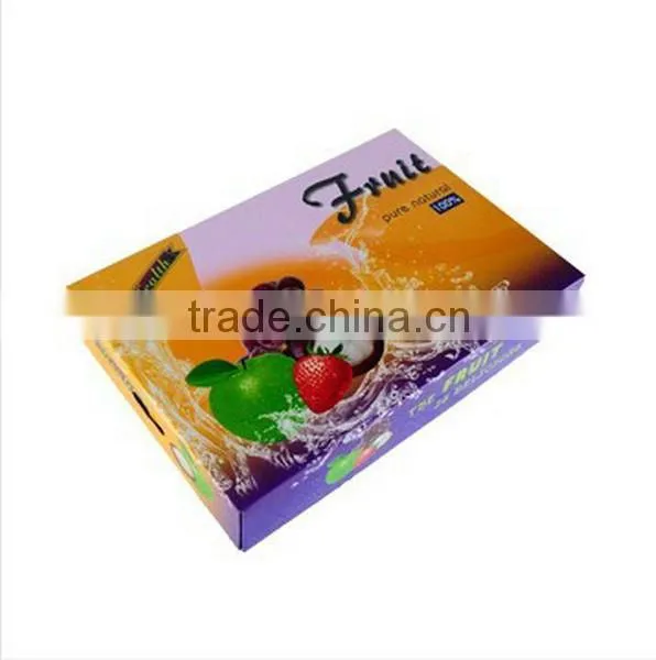 corrugated carton gift box for fruit