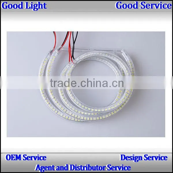 OVOVS Change Color SMD LED Angel Eyes, 5050SMD 131MM 146mm LED RGB Halo Ring