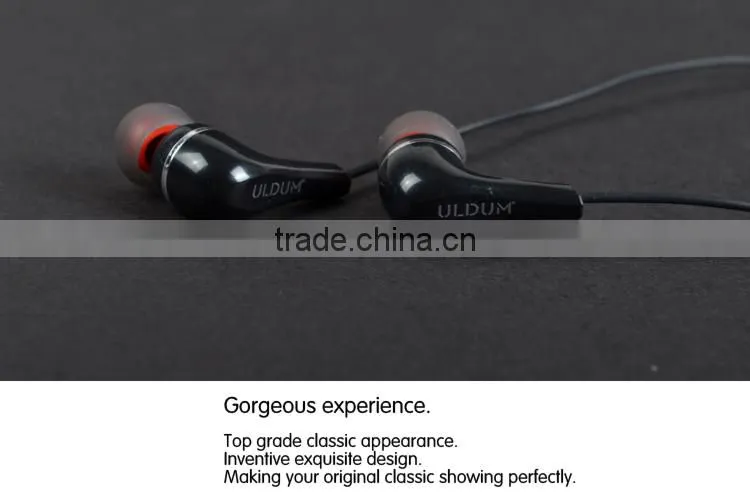 metal earphone for apple earphone with good quality for mp3 or mobile phone
