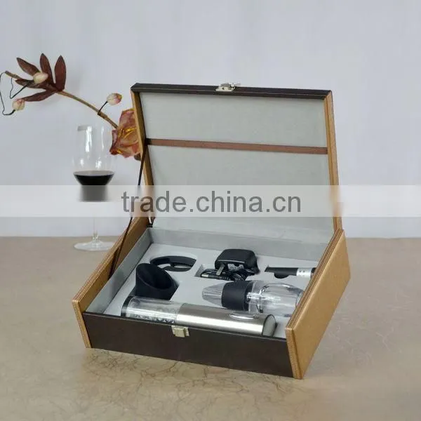 Manufacturer sale electric wine opener gift set