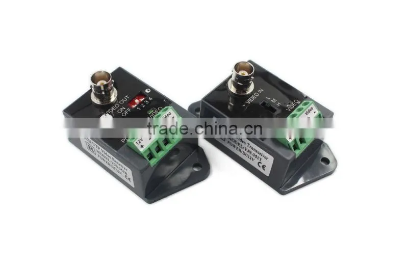 1 CH Active Power Vedio Balun support 2400 Meters CCTV Balun YJS-351TR
