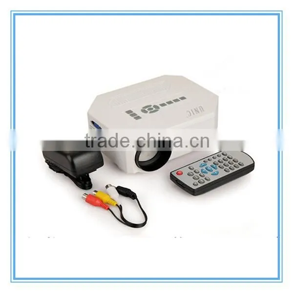 UNIC Low Price Mini HDMI LED Contrast 500:1 Projector UC30 Silm Pocket Videoprojecteur
