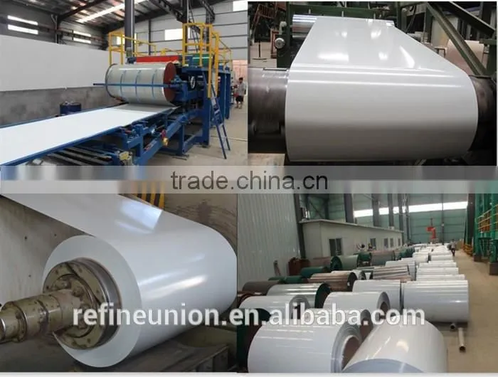 White Steel Coil For Whiteboard/White Prepainted Steel Sheet