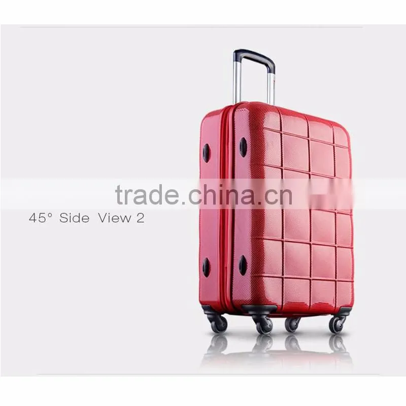 PU Travel Luggage Women Mens Casual Trolley Suitcase Rolling Luggage