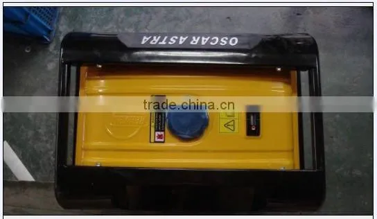 New Type ENGINE168F2.5kw Press type electric start-up Gasoline Generator with wheel