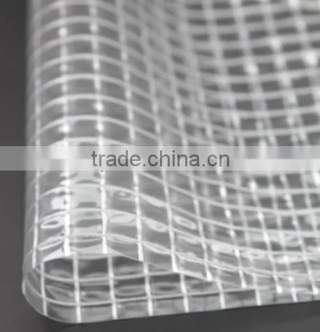 pvc transparent mesh fabric
