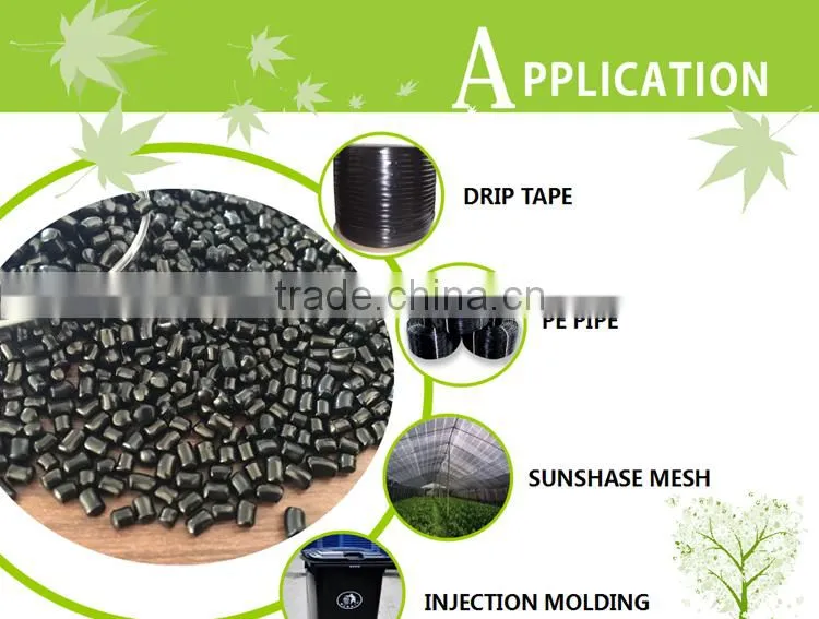 Synthetic Rubbers/Synthetic Resin and Plastics/Synthetic Fibers Type black masterbatch