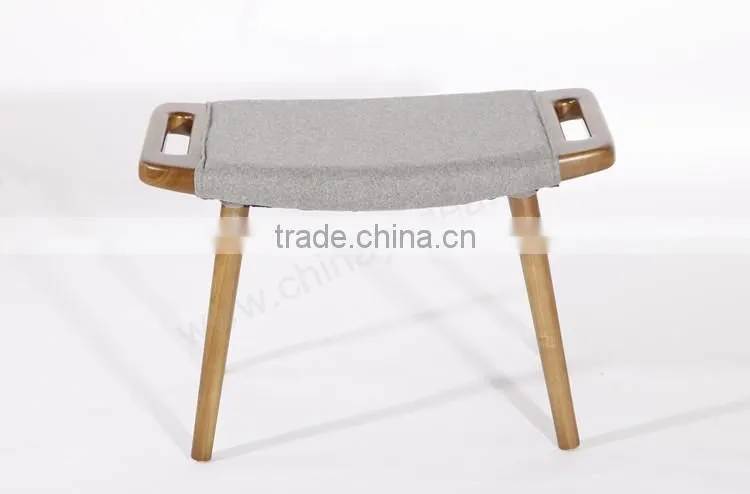 Hans J. Wegner cashmere Teddy Bear Chair and ottoman