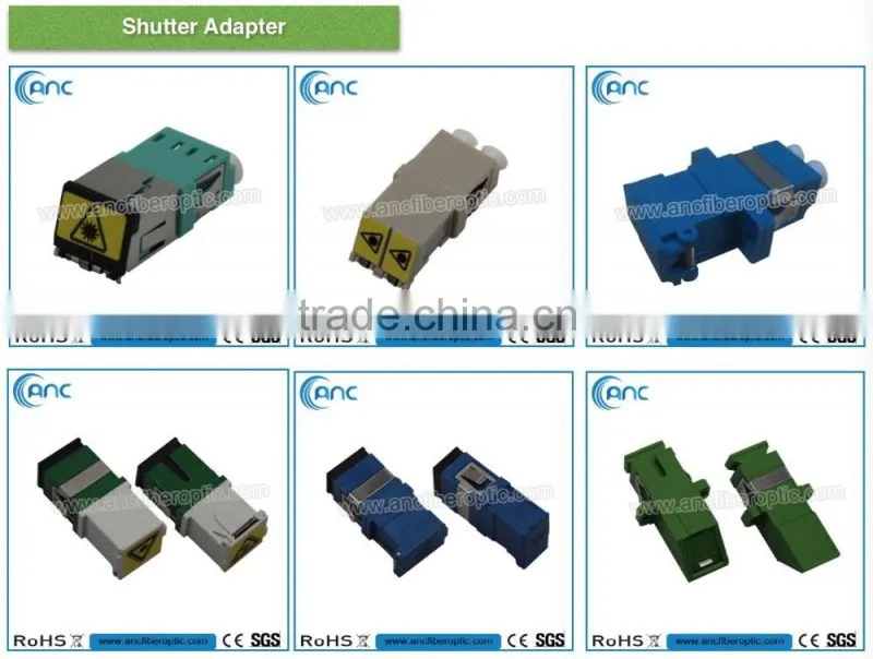 Auto Shutter SC Fiber Optic Adapter at Factory Price