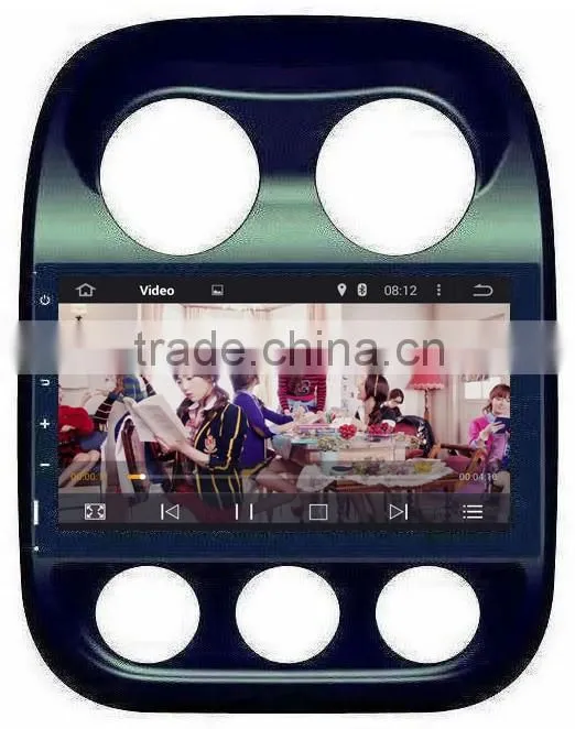 Latest Android 4.4.4 up to 5.1 Car stereo For Jeep 2015 Compass 1.6GHz MCU 3G WiFI