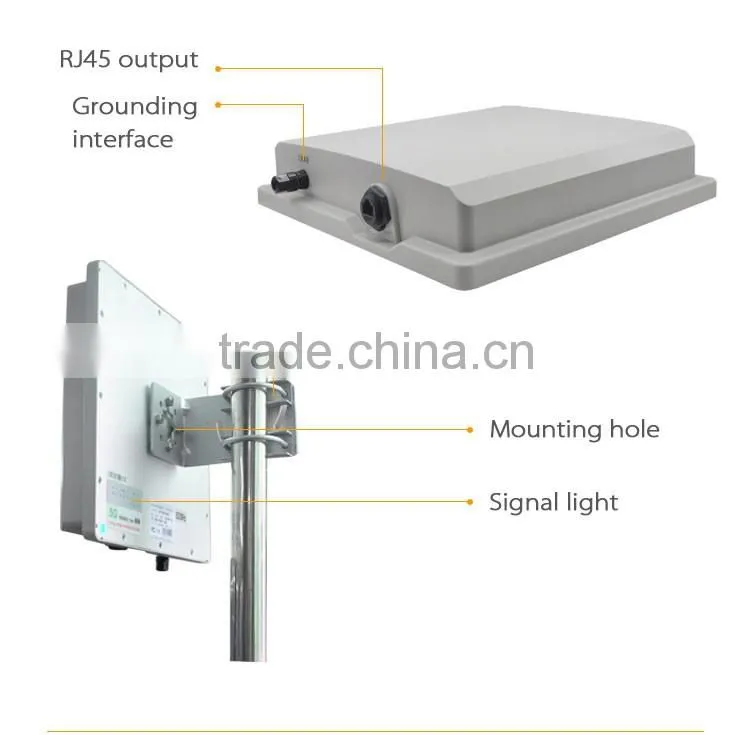Mildew Proof 5km Wireless Long Range Video Transmitter And Receiver
