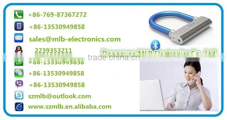 Waterproof And Fire-Resistant RF Card Magnetic Key Door Lock