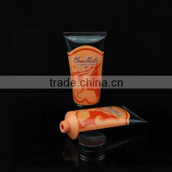 clear cosmetic plastic tube container for liquid mask