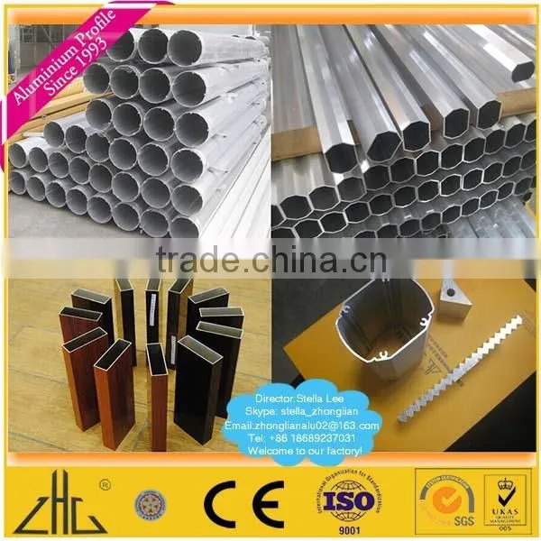 Wow!! Tube aluminum hair color/ aluminum tube connectors/ aluminium tube for bicycle frame/ 6061 aluminium tube printing machine