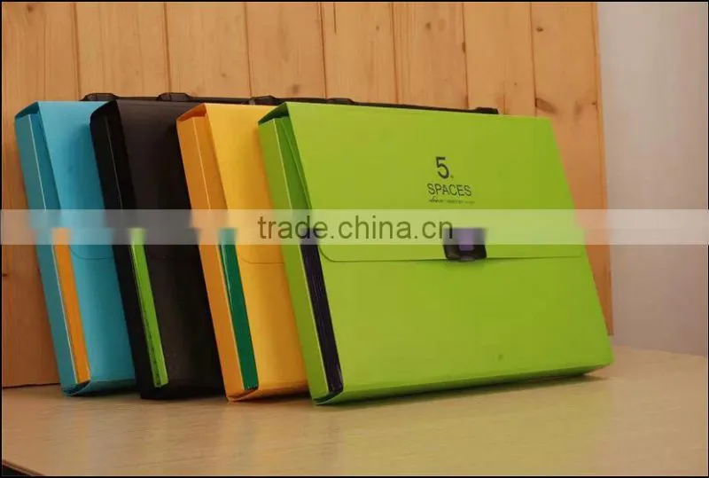 Modern vertical expanding file folder