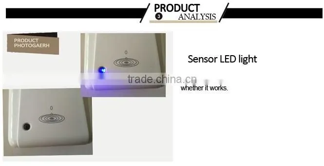 Plastic battery sensor bathroom wall mount acrylic soap dispenser
