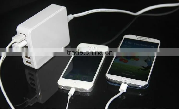 multifunction fast certificates 4 ports portable travel wall usb charger