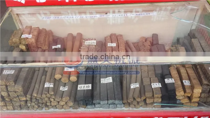 High quality China manufacturer briquetting press machine corn stalk briquette machine
