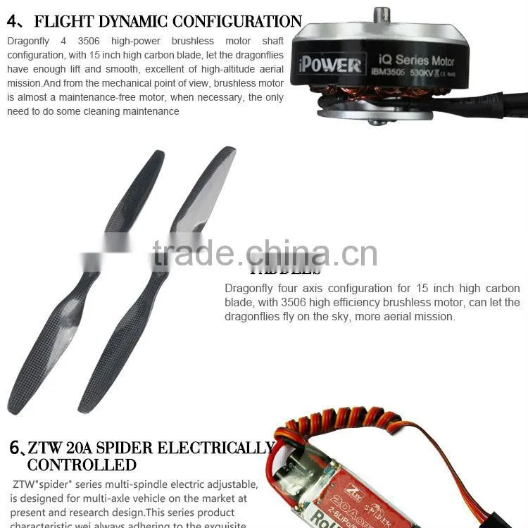Foldable Royalplay Quadcopter Dragonfly Drones for aerial photography