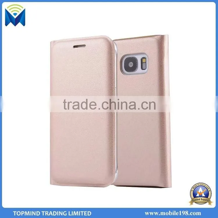 Promotion price phone case for samsung galaxy j510 leather flip cover case