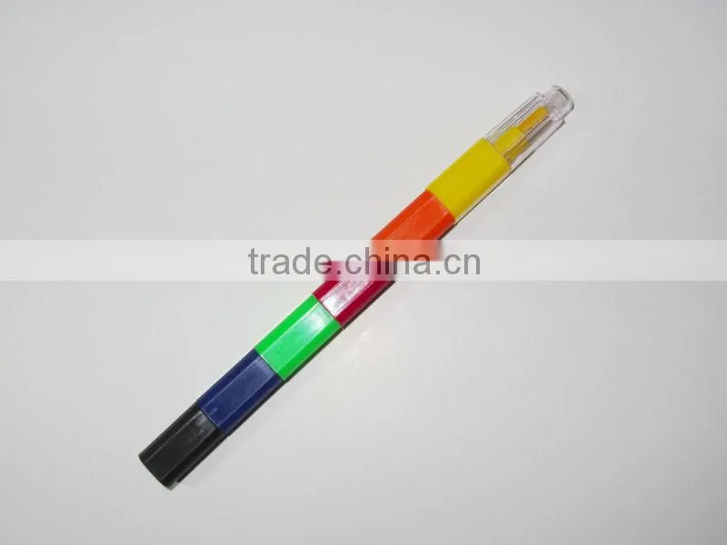20 colors bullet pencil crayons for kids