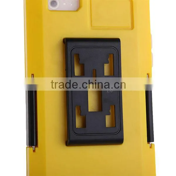 Yellow Motorcycle Bicycle Holder Shockproof Dirtproof Waterproof Case for iPhone 5 5S for Swimming Surfing Boating Diving