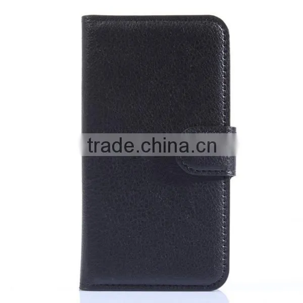 Slim Wallet Leather Flip Case For Wiko Sunset