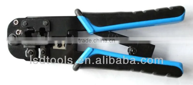 Hand Tools RJ45 RJ11/RJ12 RJ10 Wire Cable Crimper Crimp PC Network Tool,4P,6P,8P,LT-N5684R