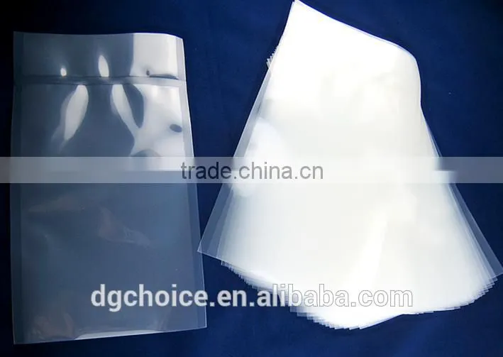 Promotion free sample heat seal flat bag