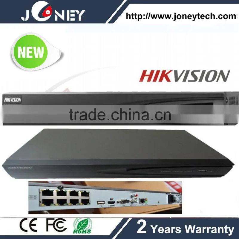 Economic hikvision NVR network video recorder for Hikvision POE IP Cameras
