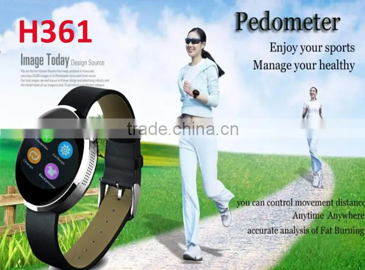 2015 New hot selling calls To prompt the smart watch H361 Q
