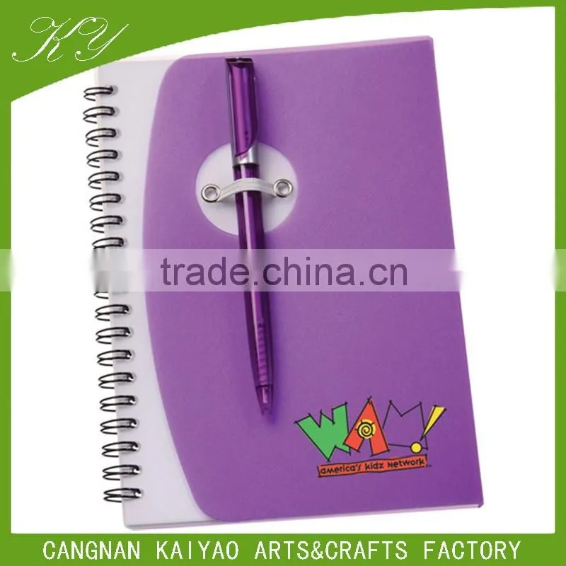 Experienced in printing cheap paper notebook custom logo